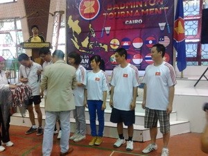 Đại sứ quán Việt Nam và Malaysia đồng chủ trì giải cầu lông ASEAN Cairo - ảnh 1